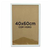 Moldura Para Quadro Decorativo 40x60cm Com Vidro - Várias Cores