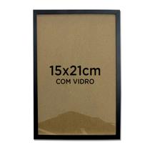 Moldura Para Quadro Decorativo A5 15x21cm Com Vidro - Várias Cores Moldura Para Quadro Decorativo A5 15x21cm Com Vidro - Várias Cores