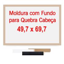 Moldura Para Quebra Cabeça Puzzle 49,7 x 69,7 cm