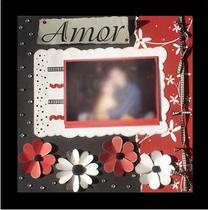 Moldura para Scrapbook P - Preta Moldura para Scrapbook P - Preta