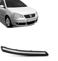 Moldura Parachoque C/ Friso Cromado Polo 2007 a 2011 Direito