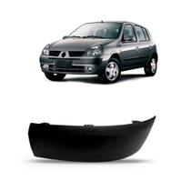 Moldura parachoque dianteiro renault clio 2003 2004 2005