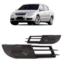 Moldura Parachoque Grade Vectra 2007 À 2009 Sem furo