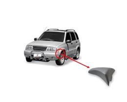 Moldura Parachoque Tracker 2004 2005 2006 2007 2008 Esquerdo