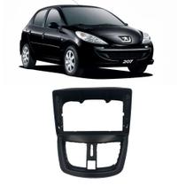 Moldura Peugeot 207 2007 até 2014 2Din 9" Preto Expex - EPX9PG003