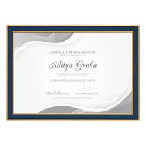Moldura Porta Diploma A4 5486