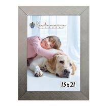 Moldura Porta Retrato 15X21 Prateado