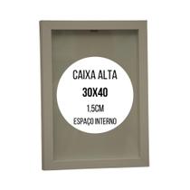 Moldura Porta Retrato 30x40 Caixa Alta Trabalhos de Artesanato e Fotos Moldura para Parede