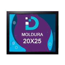 Moldura Preta 20x25 Com Fundo Em Eucatex Para Decoração e Arte Artesanal Moldura Preta 20x25 Com Fundo Em Eucatex Para Decoração e Arte Artesanal