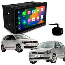 Moldura Preta 2Din Polo Space Cross Fox Bora Golf Ecosport Fiesta + Central Mp5 BT/Touch Câmera Ré Moldura Preta 2Din Polo Space Cross Fox Bora Golf Ecosport Fiesta + Central Mp5 BT/Touch Câmera Ré