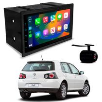 Moldura Preta 2Din Polo Space Cross Fox Bora Golf Ecosport Fiesta + Central Mp5 BT/Touch Câmera Ré Moldura Preta 2Din Polo Space Cross Fox Bora Golf Ecosport Fiesta + Central Mp5 BT/Touch Câmera Ré