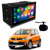 Moldura Preta 2Din Polo Space Cross Fox Bora Golf Ecosport Fiesta + Central Mp5 BT/Touch Câmera Ré Moldura Preta 2Din Polo Space Cross Fox Bora Golf Ecosport Fiesta + Central Mp5 BT/Touch Câmera Ré