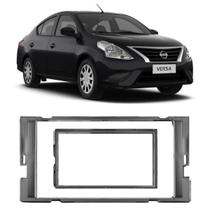 Moldura Preta Fosca Embutir Suporte Multimídea Painel Carro Padrão Encaixe 2 Din 7 Polegadas