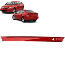 Moldura Primer Externa Friso Guarnição Acabamento Régua Luz de Placa Tampa Traseira Honda Civic 2007 2008 2009 2010 2011 Moldura Primer Externa Friso Guarnição Acabamento Régua Luz de Placa Tampa Traseira Honda Civic 2007 2008 2009 2010 2011