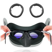Moldura protetora de lente VR para fone de ouvido Meta Quest 3 Growalleter