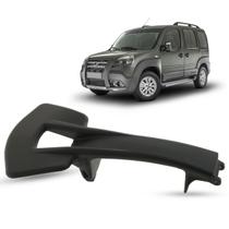 Moldura Puxador da Maçaneta Externa Porta Traseira Porta Malas Baú Preta Fiat Doblo Adventure 2003 a 2021