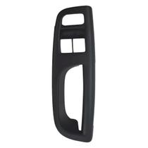 Moldura Puxador Interno Porta Dianteira Motorista Esquerda Gol Voyage Saveiro G5 com Vidro Elétrico Preto
