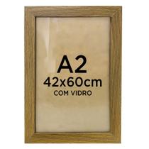 Moldura Quadro A2 42x60 Foto Poster Ilustração Com Vidro - Várias Cores Moldura Quadro A2 42x60 Foto Poster Ilustração Com Vidro - Várias Cores