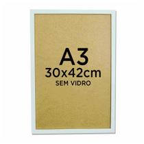 Moldura Quadro A3 30x42 Diploma Certificado Foto Sem Vidro - Várias Cores Moldura Quadro A3 30x42 Diploma Certificado Foto Sem Vidro - Várias Cores