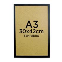 Moldura Quadro A3 30x42 Diploma Certificado Foto Sem Vidro - Várias Cores Moldura Quadro A3 30x42 Diploma Certificado Foto Sem Vidro - Várias Cores