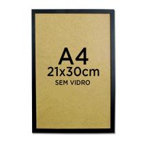Moldura Quadro A4 21x30 Diploma Certificado Foto Sem Vidro - Várias Cores Moldura Quadro A4 21x30 Diploma Certificado Foto Sem Vidro - Várias Cores