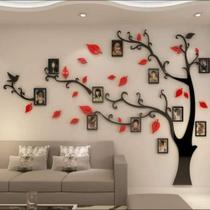 Moldura quadro arvore invertida esquerda folhas vermelhas 12 molduras Moldura quadro arvore invertida esquerda folhas vermelhas 12 molduras