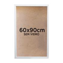 Moldura Quadro Caixa 3cm 60x90cm Foto Poster Ilustração Sem Vidro - Várias Cores