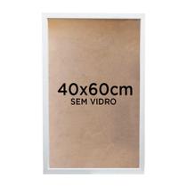 Moldura Quadro Caixa Alta 4,5cm 40x60cm Foto Poster Ilustração Sem Vidro - Várias Cores
