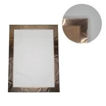 Moldura Quadro Para Certificado Diploma A4 Dourado