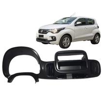 Moldura Rádio 1 Din Fiat Mobi 2016 / 2022 Painel Central Superior Com Difusor
