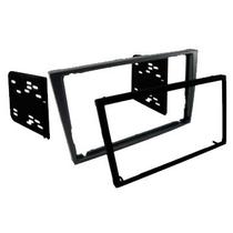Moldura Rádio 2 Din Linha GM Montana / Vectra / Meriva Preto