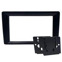 Moldura Redutora 9 para 7 Polegadas 2 Din Black Piano Adaptadora Painel Multimídia