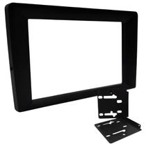 Moldura Redutora 9 para 7 Polegadas 2 Din Preta Adaptadora Painel Multimídia