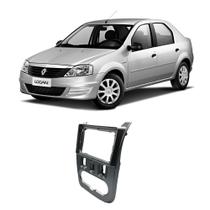 Moldura Renault Logan 2010 até 2013 2Din 9" Prata Expex - EPX9RN006 Moldura Renault Logan 2010 até 2013 2Din 9" Prata Expex - EPX9RN006