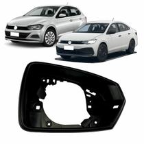 Moldura retrovisor c/ furo pisca - polo / virtus ( ld )
