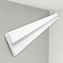Moldura Roda Teto em EPS Anti Chamas Com Acabamento Acetinado Premium Kit ZQ01 08