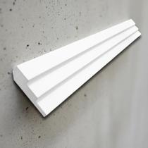 Moldura Roda Teto em EPS Anti Chamas Com Acabamento Acetinado Premium Kit ZQ02 08