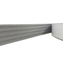 Moldura Rodameio Painel Ripado Eva Autocolante Flexível Urânio 5cmx5mm 5 Metros