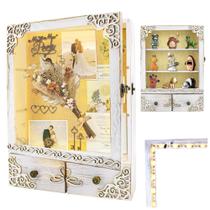 Moldura Shadow Box KWYADLUO 11x16 com branco claro Moldura Shadow Box KWYADLUO 11x16 com branco claro