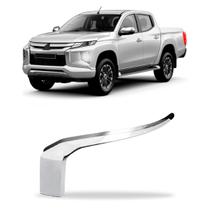 Moldura Superior Parachoque Dianteiro Cromado L200 Triton 2020 21 2022 Moldura Superior Parachoque Dianteiro Cromado L200 Triton 2020 21 2022