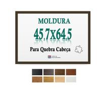 Moldura Tabaco 45,7X64,5 Quebra Cabeça Game 1000 Pçs Petg