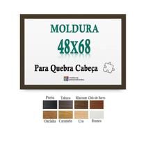 Moldura Tabaco 48X68 Para Quebra Cabeça Grow 1000 Pçs + Petg