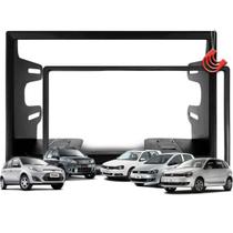 Moldura Tela Central 2din Multimidia Dvd Mp5 Tv 6.1 6.2 6.8 7 pol Golf Polo Fox Bora Fiesta Ecosport