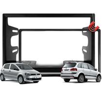 Moldura Tela Central 2din Multimidia Dvd Mp5 Tv Som Universal 6.1 6.2 6.8 e 7 polegadas Fox e Space