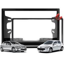 Moldura Tela Central 2din Multimidia Dvd Mp5 Tv Som Universal 6.1 6.2 6.8 e 7 polegadas Peugeot 307 Moldura Tela Central 2din Multimidia Dvd Mp5 Tv Som Universal 6.1 6.2 6.8 e 7 polegadas Peugeot 307