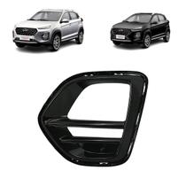 Moldura tiggo 3x 21/23 turbo plus/pro farol de milha le (black piano) - imp