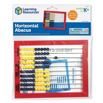 Moldura vermelha de mesa de 2 cores Abacus Learning Resources