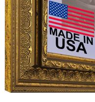 Moldura WHOLESALE ARTS AND FRAMES 20x24 Dourada Ornada Moldura WHOLESALE ARTS AND FRAMES 20x24 Dourada Ornada