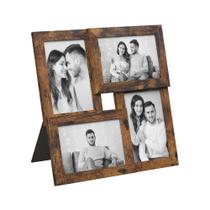 Molduras de Colagem SONGMICS 4x6 Marrom - Decoração de Parede