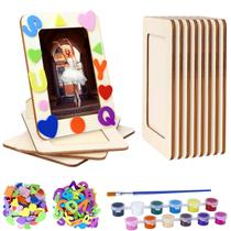 Molduras de madeira VOKOY for Crafts, pacote com 12 fotos 4x6